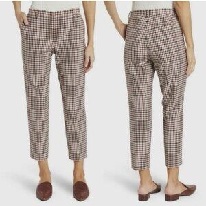 EUC Theory Size 2 Treeca Rye Portland Plaid Checkered Gingham Pants